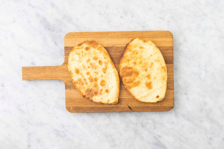 Toast flatbreads