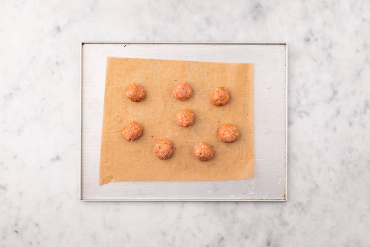 Rôtir les boulettes