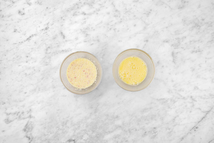 Préparer l'omelette