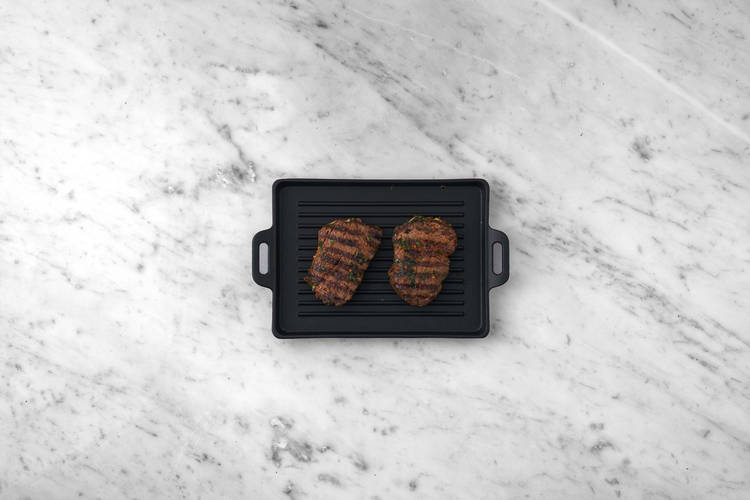 Steak grillen