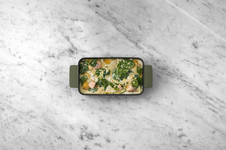 Lasagna schichten