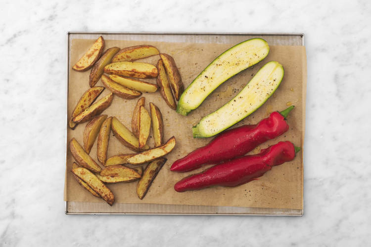 Préparer les légumes