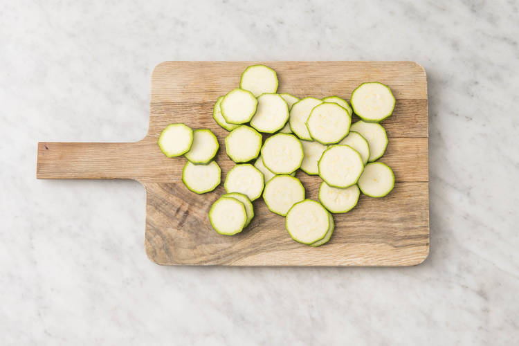 Zucchini zubereiten