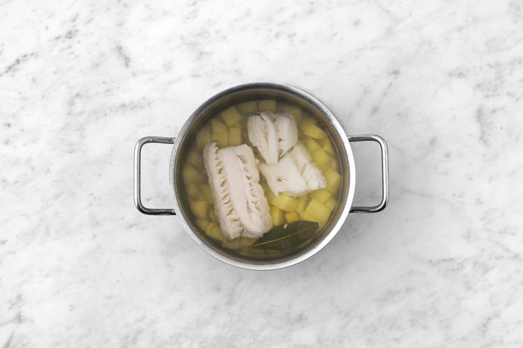 Lessare merluzzo e patate