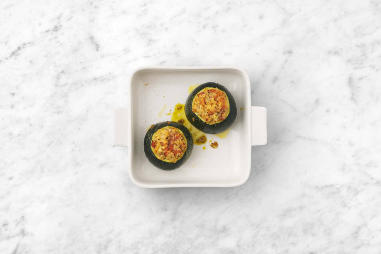 Riempire le zucchine