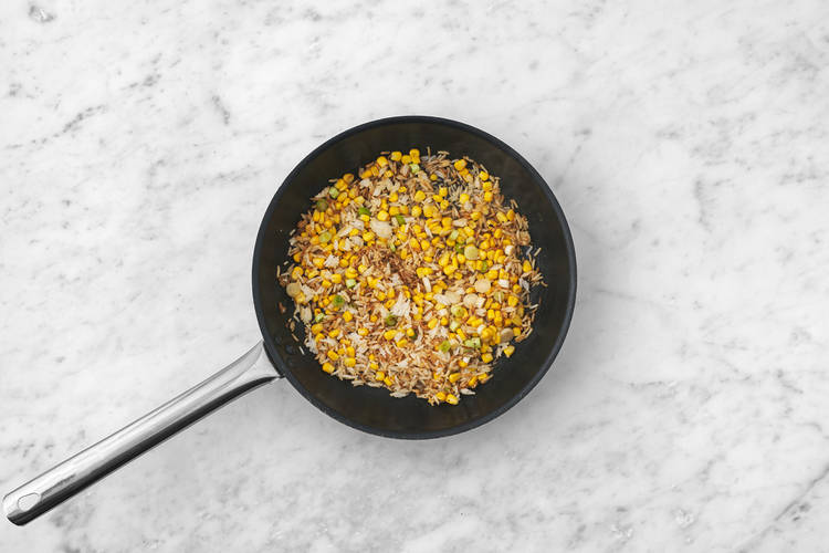 Preparare il riso fritto