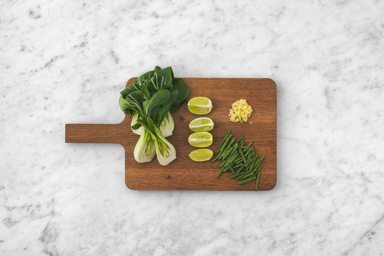 Forbered grøntsager