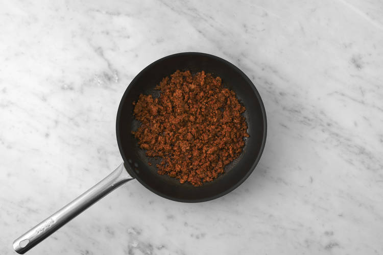Cook the plant-based mince