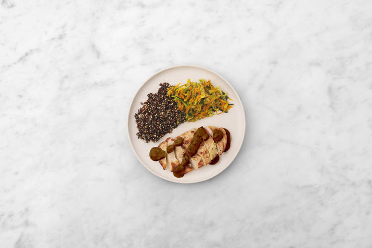 Cocina el pollo y sirve el festín