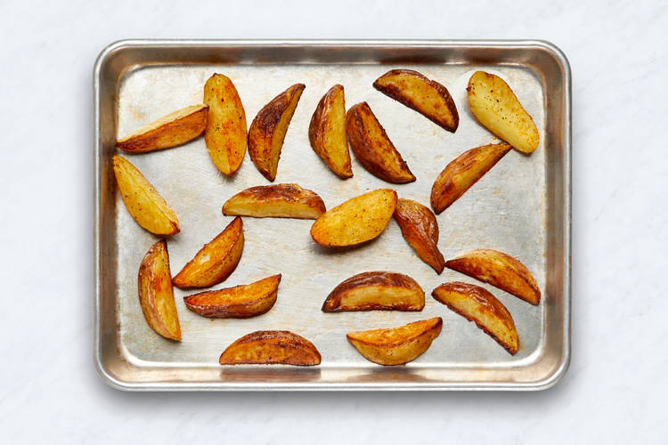 Roast Potatoes & Mix Sauce