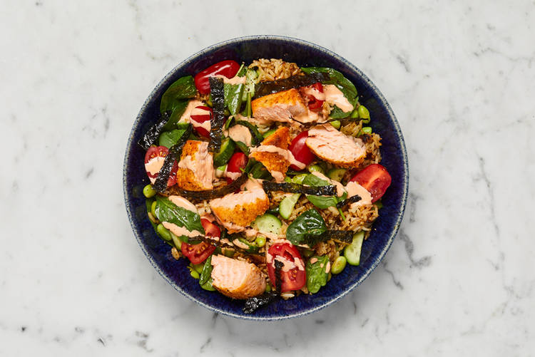 Make dressing and serve