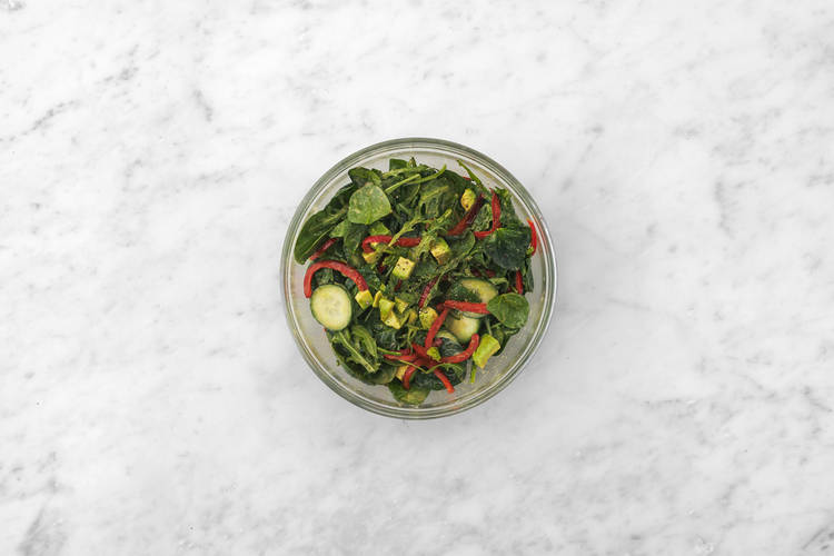 Toss the salad