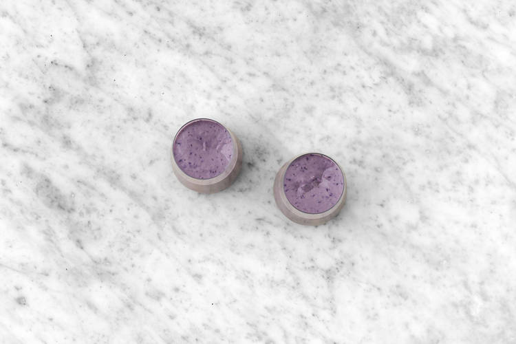 Blueberry and Pineapple Smoothie