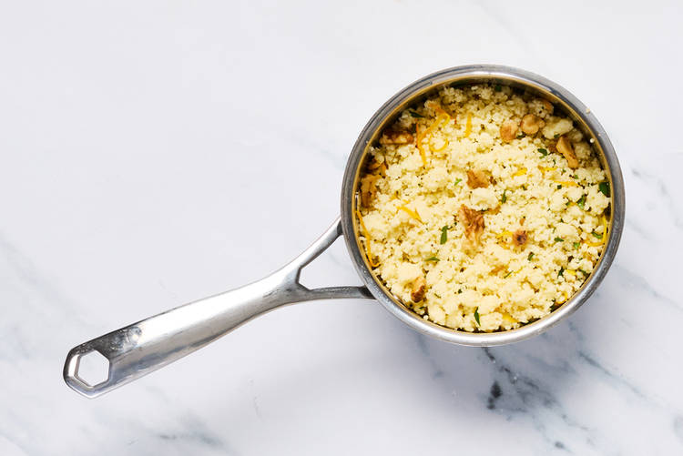 Assembler le couscous