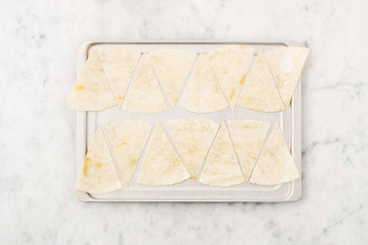 Make your Tortilla Dippers