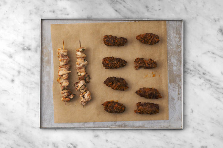 Roast the Koftas and Skewers