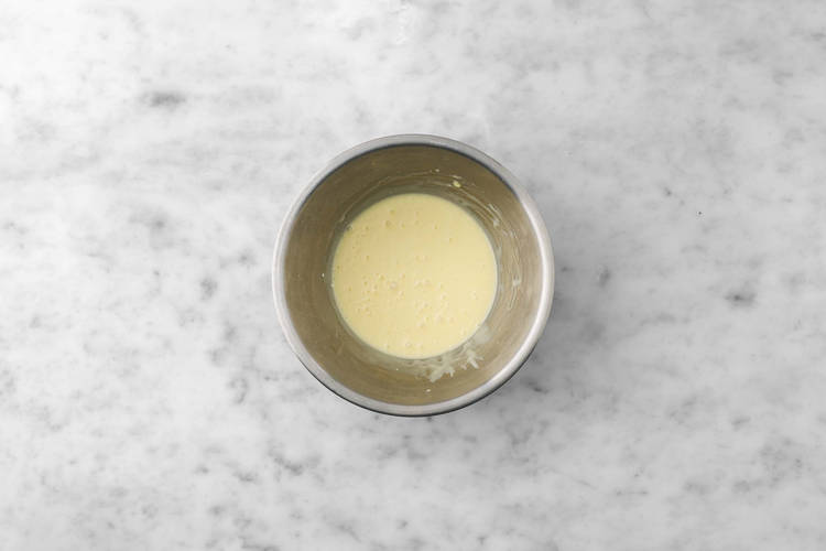 Make white chocolate filling