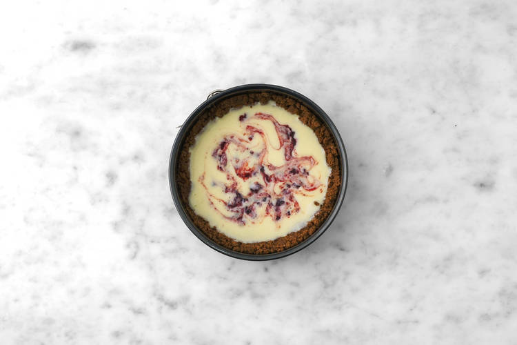 Make cranberry swirls