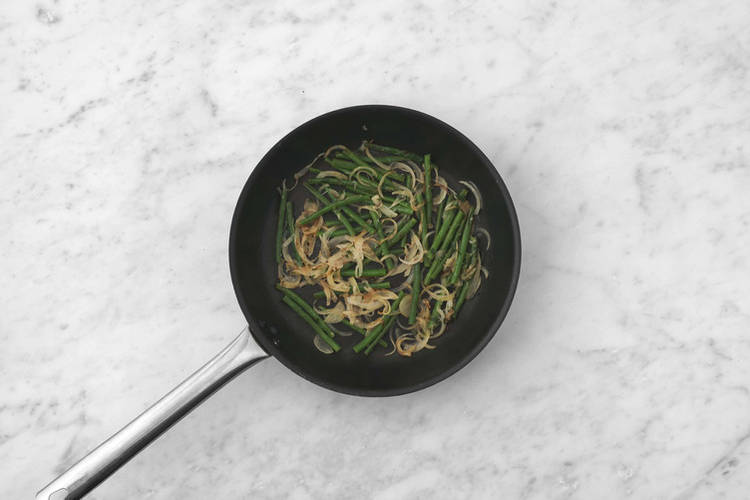 Poêler les haricots verts