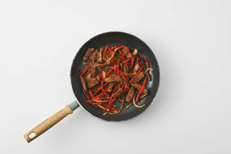 Steak bakken