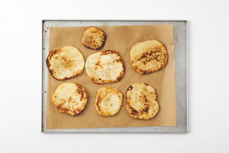 Knolselderij roosteren