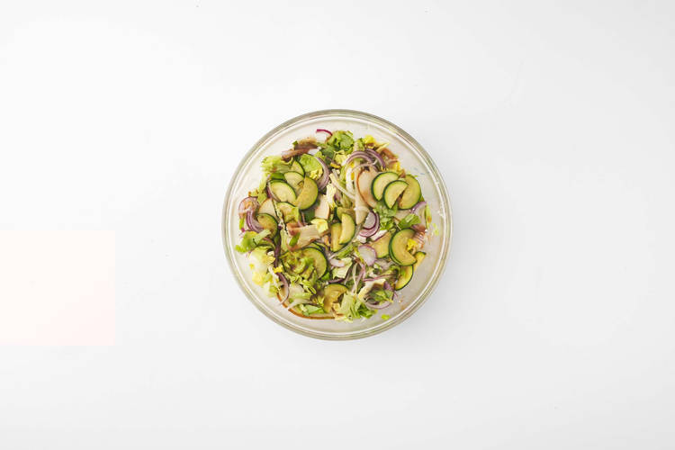 Salade mengen
