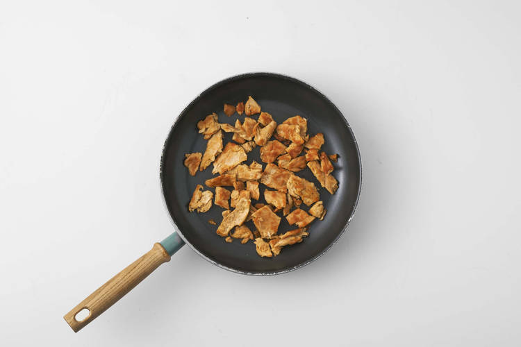 Vegan kipstukjes bakken