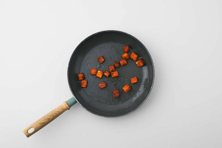 Tofu bakken