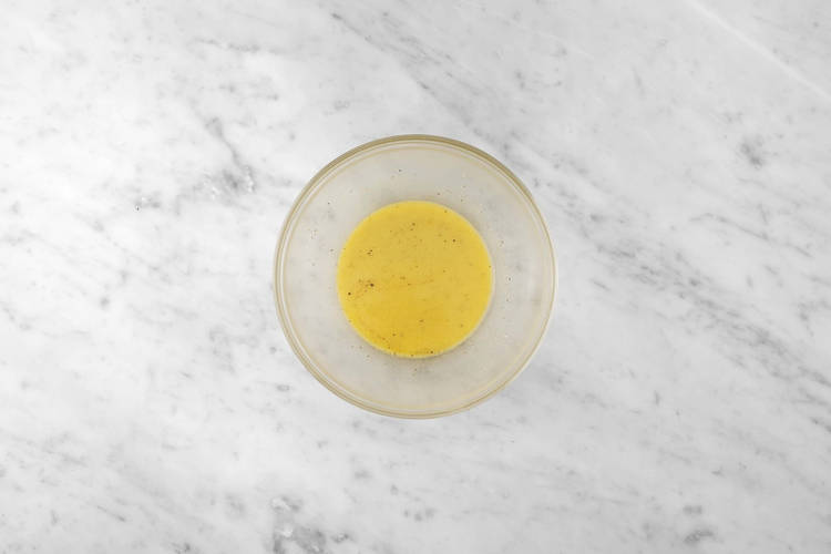 Préparer la vinaigrette
