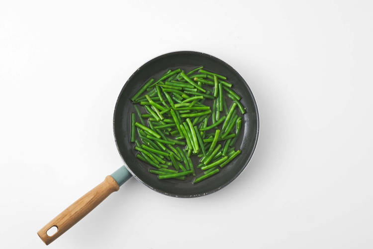 Sperziebonen bereiden