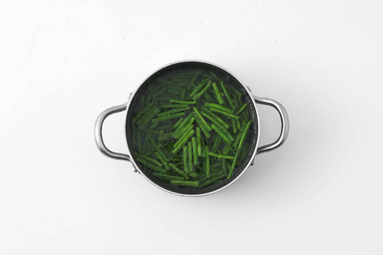 Sperziebonen bereiden