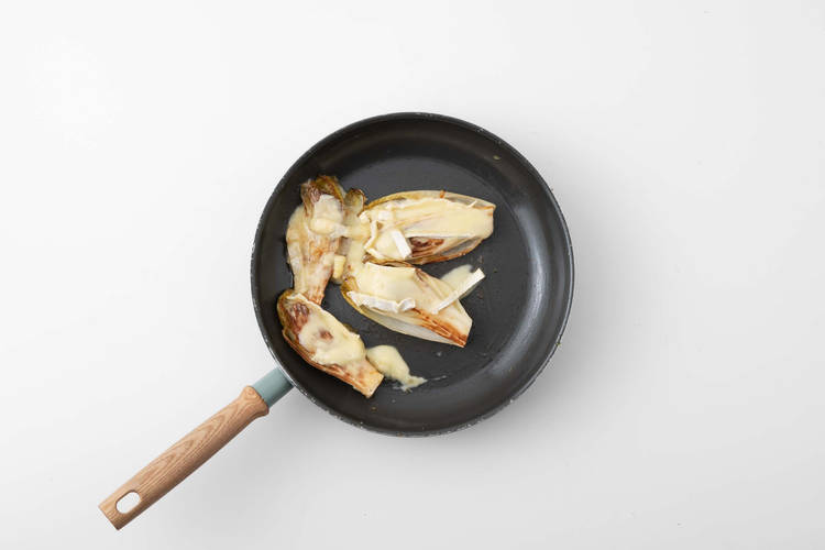 Fry the endive