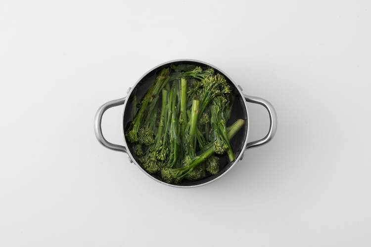 Broccolini blancheren