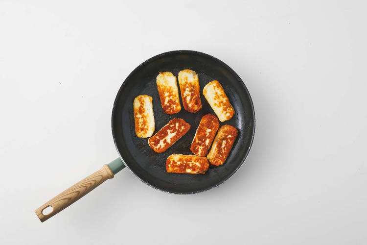 Halloumi bakken