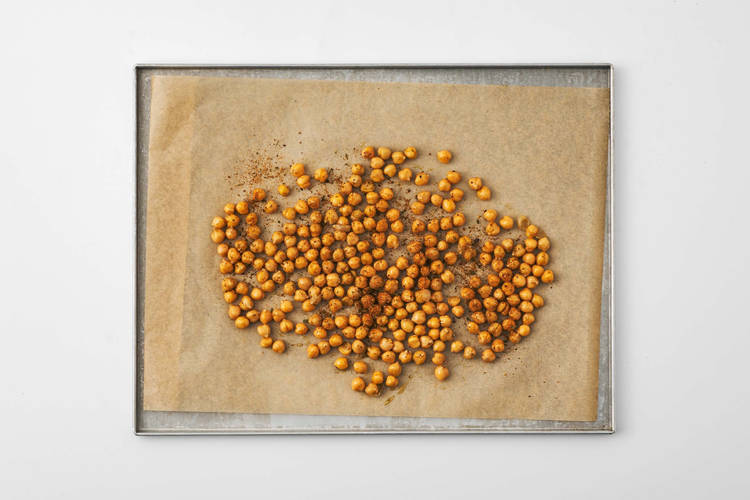 Kikkererwten roosteren