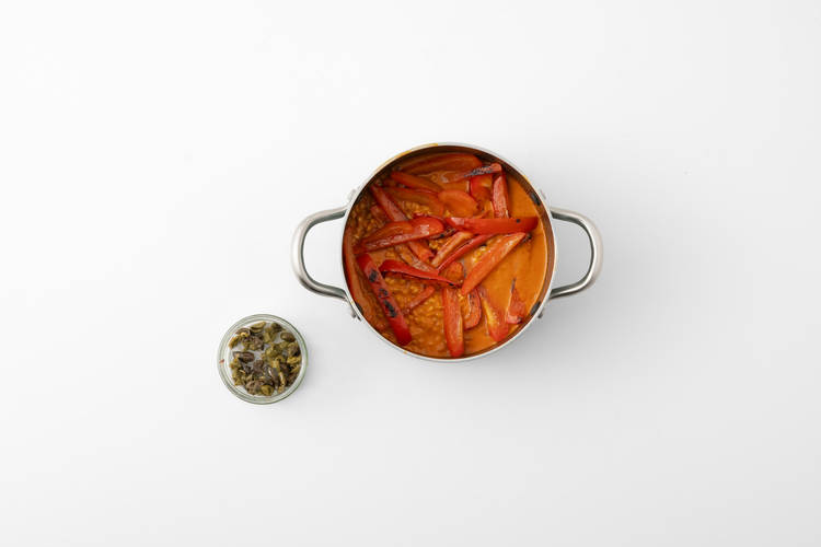 Stir the pearl barley