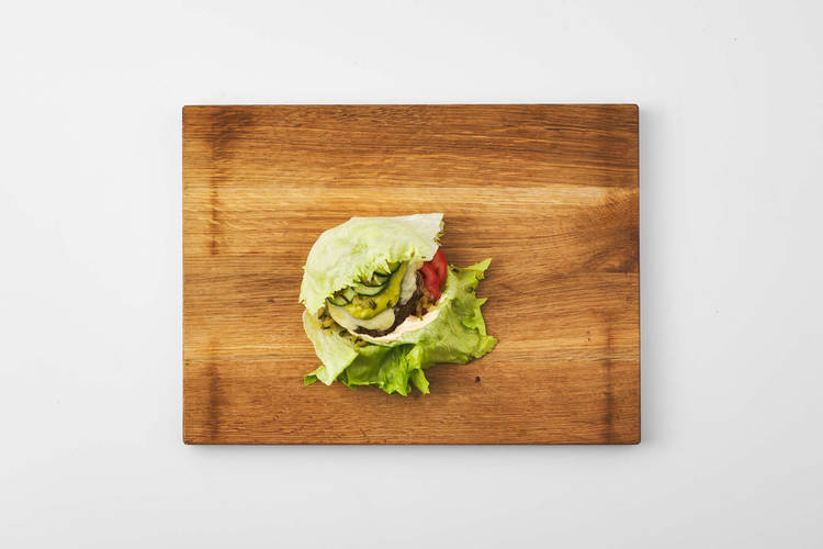 Hamburgers vouwen