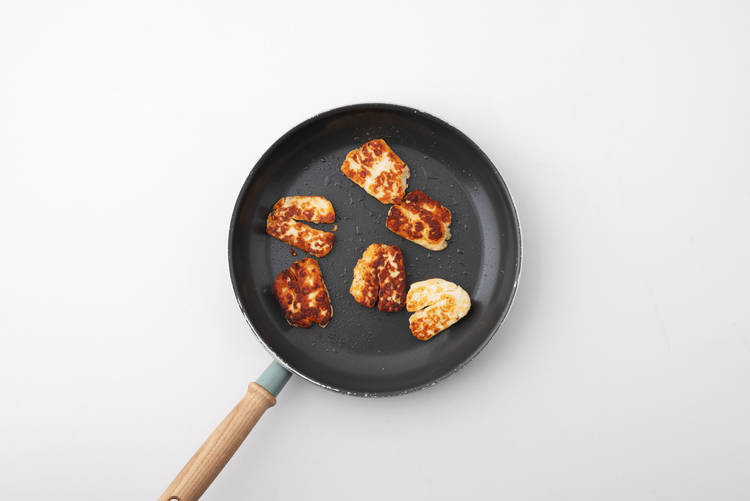 Halloumi bakken
