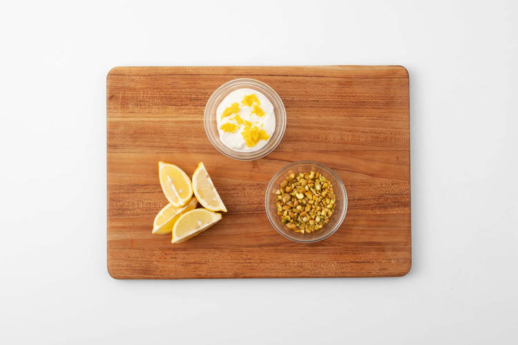 Citroenyoghurt maken