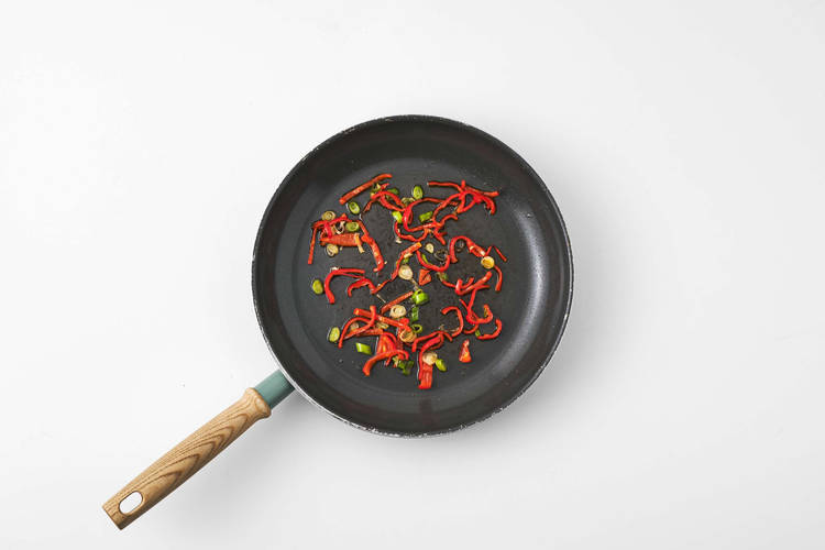 Puntpaprika roosteren