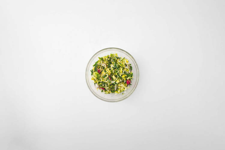 Salade maken