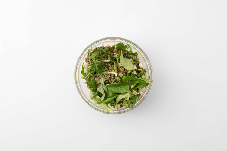 Salade maken