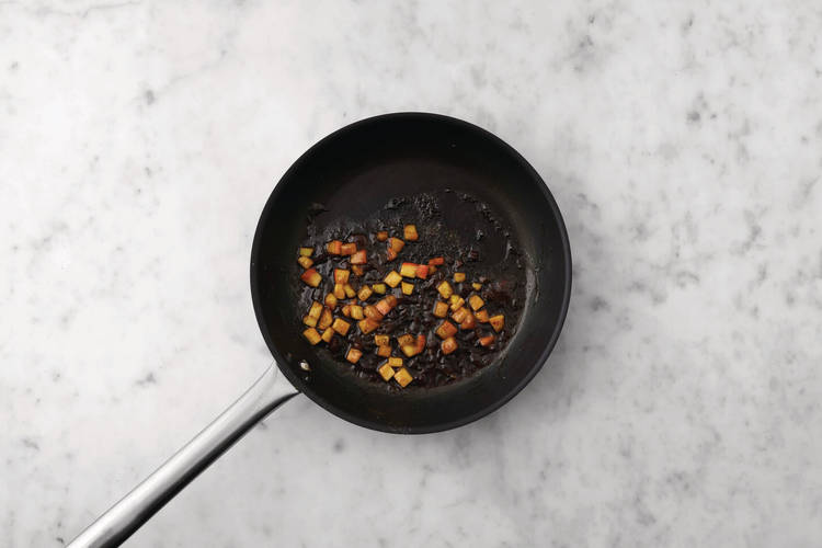 Make the apple sauce