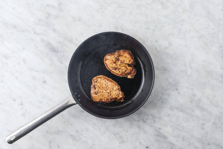Cook the pork