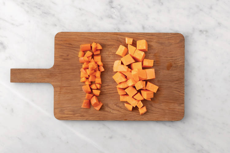 Roast the veggies