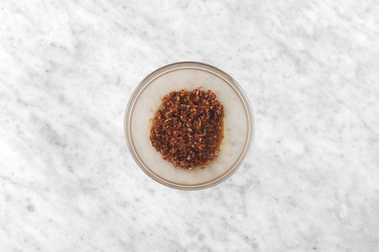 Bland piri-piri-saus