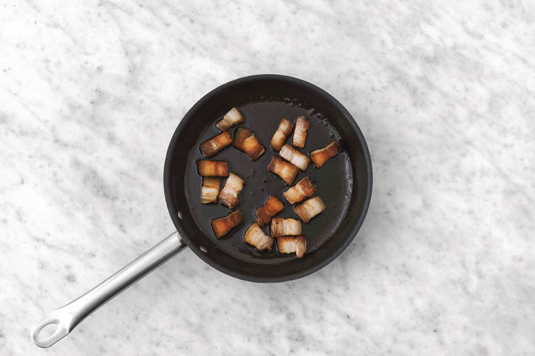 Cook the pork