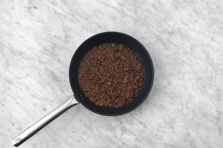 Cook pork filling