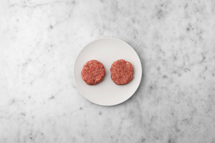 Prepara las hamburguesas