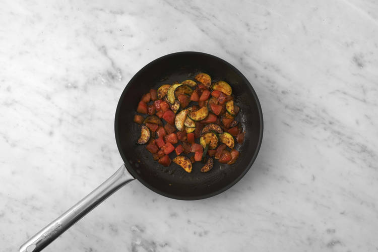 Saltea las verduras